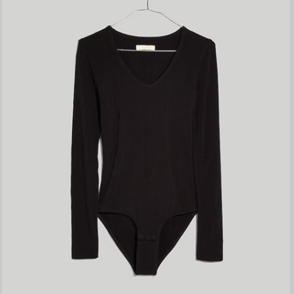 Madewell V-Neck Full-Coverage Bodysuit 1X